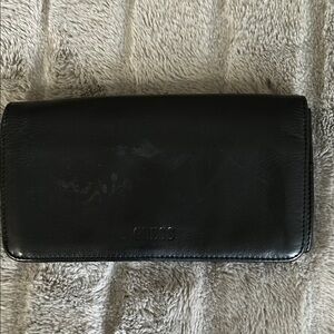GUESS Black Leather Wallet